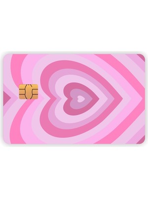 Pembe Kalpli Kart Kaplama Kart Etiketi, QA4209545735