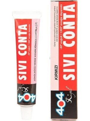 404 Sıvı Conta Kırmızı 45GR