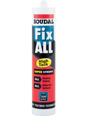 Fix All Super Strong Tutkal/dolgu Malzemesi 290 ml Kartuş Beyaz