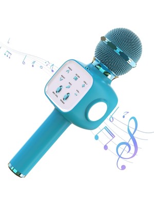 FT Tasarım Eğlenceli Karaoke Mikrofonu - Çocuklar İçin