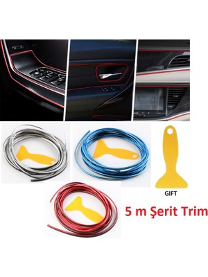 FT Tasarım Araba Dekorasyon 5 Metre Şerit Trim
