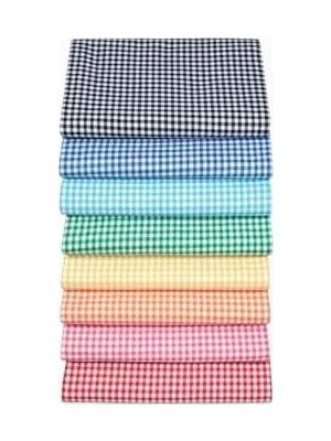 Denizli Çeyiz Küçük Kareli Desen Pötikareli Masa Örtüsü-Sofra Bezi-Piknik Örtüsü Yeşil Beyaz 170 x 170