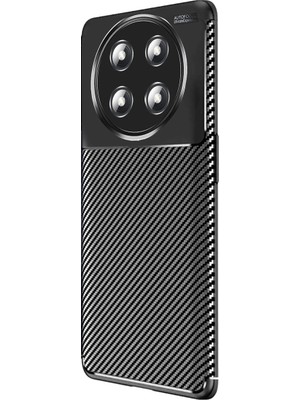 Colezium Honor Magic 7 Lite Kılıf Auto Fus Karbon Kapak - Siyah