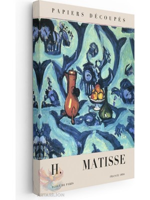 Artarilion Kanvas Tablo Kanvas Henri Matisse 4 Oturma Odası Salon Ofis Tablosu Ev Dekorasyonu