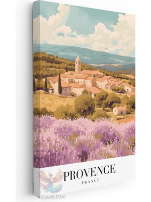 Artarilion Kanvas Tablo Kanvas Provence Fransa Oturma Odası Salon Ofis Tablosu Ev Dekorasyonu