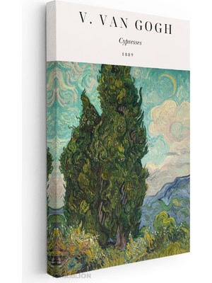 Artarilion Kanvas Tablo Kanvas Vincent Van Gogh 1 Oturma Odası Salon Ofis Tablosu Ev Dekorasyonu