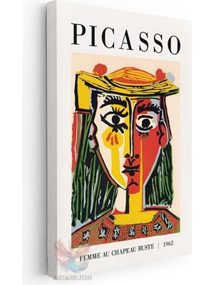 Artarilion Kanvas Tablo Kanvas Picasso 3 Oturma Odası Salon Ofis Tablosu Ev Dekorasyonu