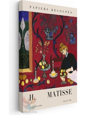 Artarilion Kanvas Tablo Kanvas Henri Matisse 5 Oturma Odası Salon Ofis Tablosu Ev Dekorasyonu