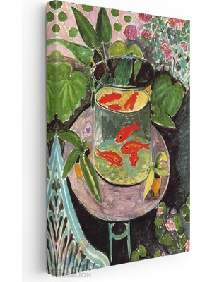 Artarilion Kanvas Tablo Kanvas Henri Matisse Goldfish Oturma Odası Salon Ofis Tablosu Ev Dekorasyonu