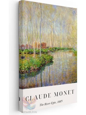 Artarilion Kanvas Tablo Kanvas Claude Monet 3 Oturma Odası Salon Ofis Tablosu Ev Dekorasyonu