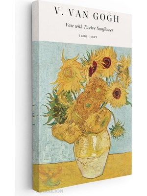 Artarilion Kanvas Tablo Kanvas Vincent Van Gogh 2 Oturma Odası Salon Ofis Tablosu Ev Dekorasyonu