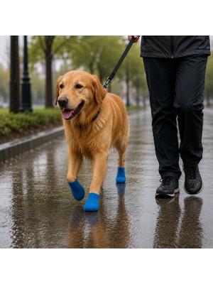 Ttt Kedi ve Köpek Pati Bandajı - Su Geçirmez - Kendinden Yapışkanlı - Pati Desenli - 6 Renk