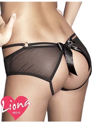 Melonika Tüllü Büyük Beden Seksi Kilot