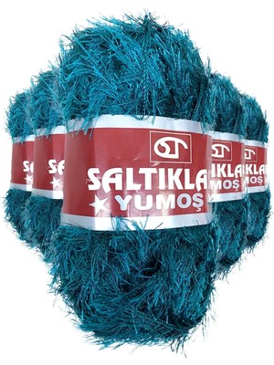 Saltıklar 5 Adet Yumoş Sakallı El Örgü Ipi Yünü 39