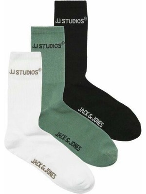 Jack & Jones Jack Jones Soho Tennıs 3 Lü Paket Erkek Çorap 12280165