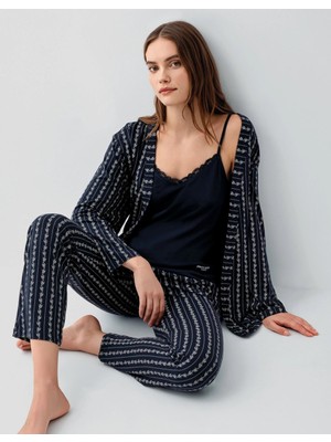 Melonika Pierre Cardin 9210-S Kadın Üçlü Takım