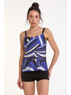 Melonika Argento 0063-3011 Kadın Şortlu Tankini