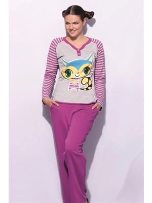 Melonika Berrak Bayan Pijama Takımı 5156