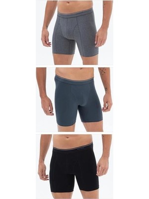 Melonika 3lü Paket Erkek  Boxer 9683