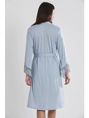 Melonika Pierre Cardin P5040 Bayan Penye Gecelik Sabahlık