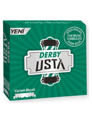 Ankaverse Derby Usta 100 Parça .berber Kırık Jilet (5286)
