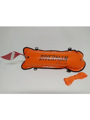UltraMint Dalış Şamandırası 75 cm x 30 Cm, Güvenli ve Dayanıklı Su Sporları Aksesuarı