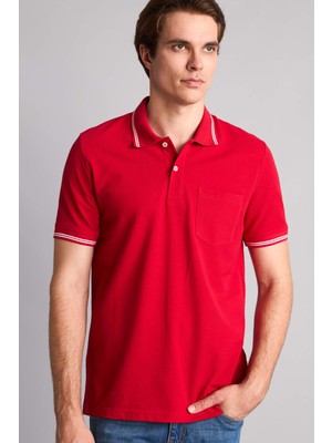 DeFacto %100 Pamuk Regular Fit Polo Yaka Kısa Kollu Polo Tişört I3005AX26SP