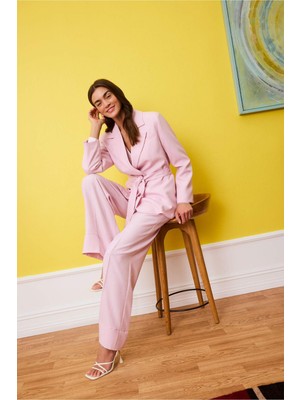 DeFacto Wide Leg Normal Bel Düz Paça Pantolon H0854AX26SM