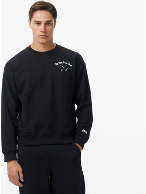 Anta To See The Bird Erkek Siyah Sweatshirt.4