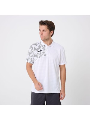 Joma Premium Polo T-Shirt  - Beyaz - L