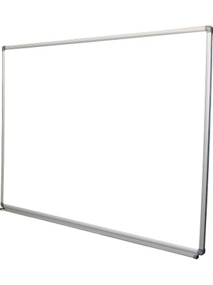 Abc 100X130 Beyaz Duvara Monte Laminat Yazı Tahtası 1 Adet Alüminyum Çerçeve ile