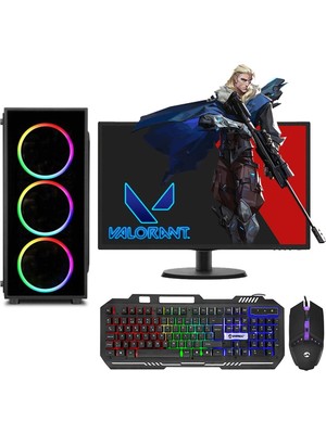 Zeiron Gamestar V20 Masaüstü Bilgisayar İ5-3470 16GB 120GB SSD 500GB HDD GT730 21.5" Oyun İçin