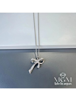 Marsilyan™- Zirkon Taşlı Fiyon Kolye