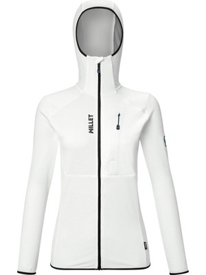 Millet T Icon Grıd Kapşonlu Polar Ceket Kadın MIV10774 N8014