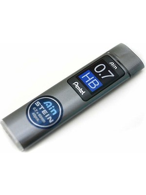 Pentel Ain Stein Min 0.7 mm Hb Kalem Uçları 40'lı Tüp Renk Seçenekleri ile Kullanıma Hazır