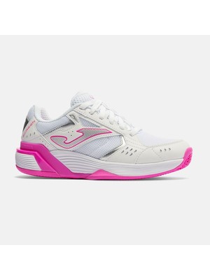 Joma BSCRLS2602 Screen Lady 26 Kadın Salon Spor Ayakkabısı - Beyaz/pembe
