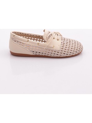 Dgn B00112 Kadin Delikli Oxford Ayakkabi