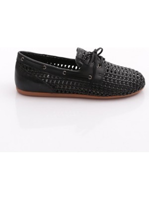 Dgn B00112 Kadin Delikli Oxford Ayakkabi