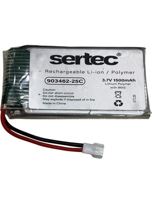 Sb Shopping Sertec / 903462 / 3,7V - 1500MAH. - 25C Beyaz Soket