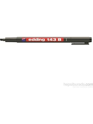 Edding Asetat Kalemi E-143B Siyah Ed14301