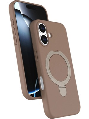 Sb Shopping Iphone 17 Magsafe Standlı Kapak - Çöl Titanyum