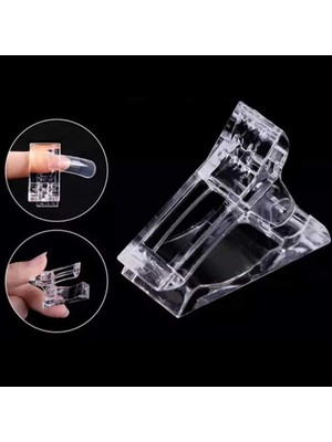 Elea Poly Gel Kalıp Form Üst Mandalları K7 Renk 10'lu Paket Profesyonel Kalite Tırnak Bakımı