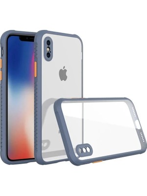 Sb Shopping Iphone Xs Kılıf Miami Şeffaf - Gri