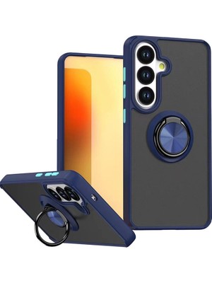 Sb Shopping Galaxy S26 Montreal Yüzüklü Kapak - Lacivert