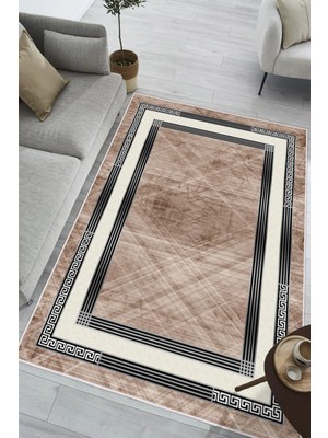 Pelura Halı Modern Makinada Yıkanabilir Kaydırmaz Taban Leke Tutmaz Oturma Odası Salon Halısı Yolluk
