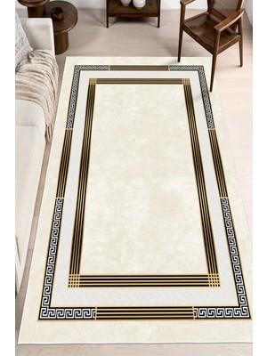 Pelura Halı Modern Makinada Yıkanabilir Kaydırmaz Taban Leke Tutmaz Oturma Odası Salon Halısı Yolluk