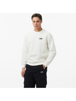 Anta You Are The Ping To My Pong Erkek Beyaz Sweatshirt.4