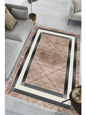 Pelura Halı Modern Makinada Yıkanabilir Kaydırmaz Taban Leke Tutmaz Oturma Odası Salon Halısı Yolluk