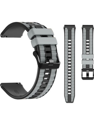 Nezih Case Huawei Watch Ultimate / Gt3 Se / Gt3 Elite / Gt Sport 46MM / Gt Runner Uyumlu Kordon 22MM