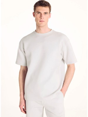 Ted Baker Ekru Erkek T-Shirt TBMRTS2009